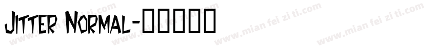 Jitter Normal字体转换